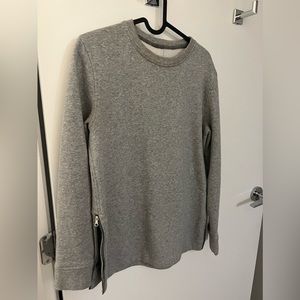 Lululemon grey side zip hoodie